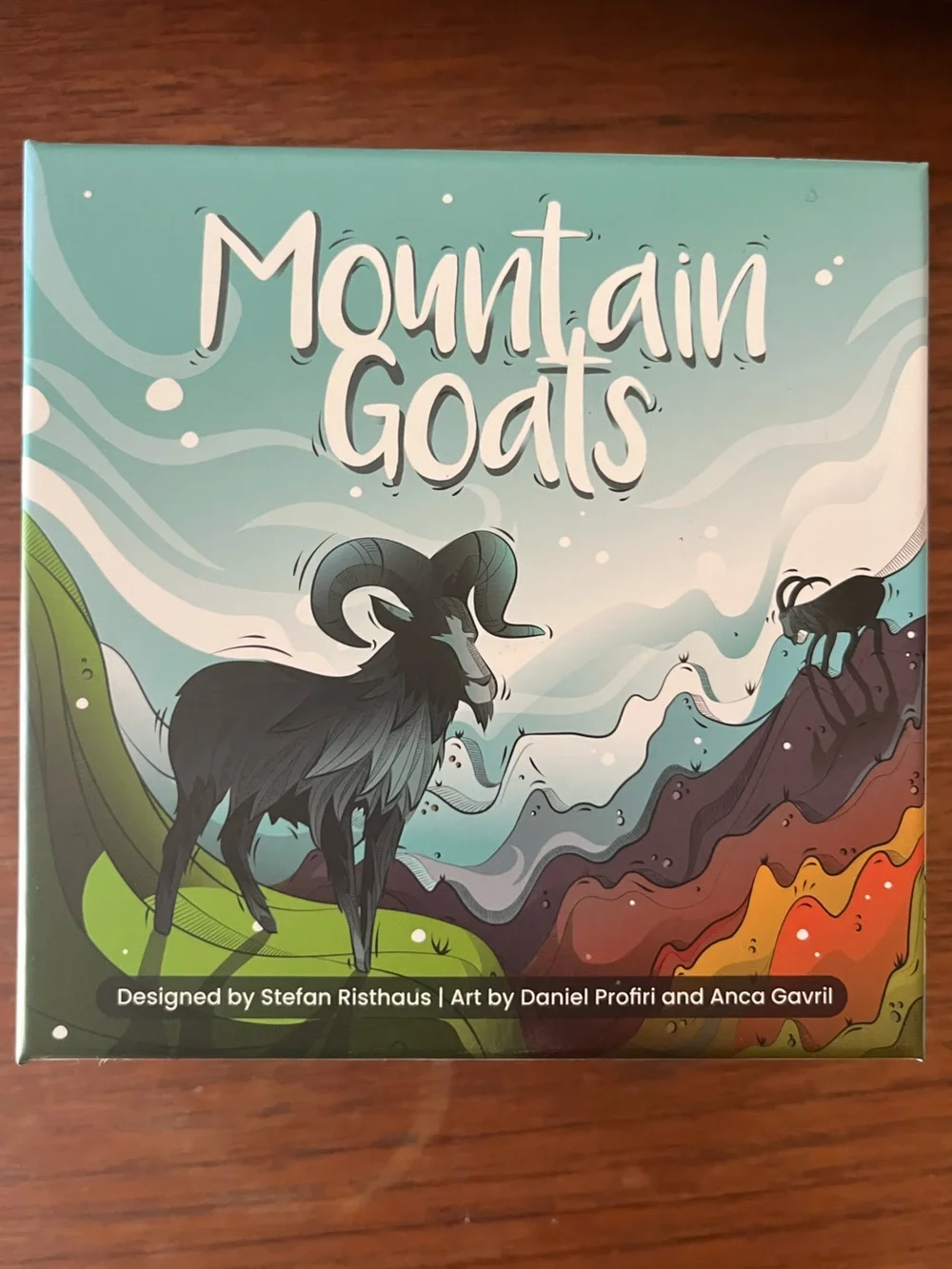Mountain Goats - Push Your Luck Dice Board Game by Allplay